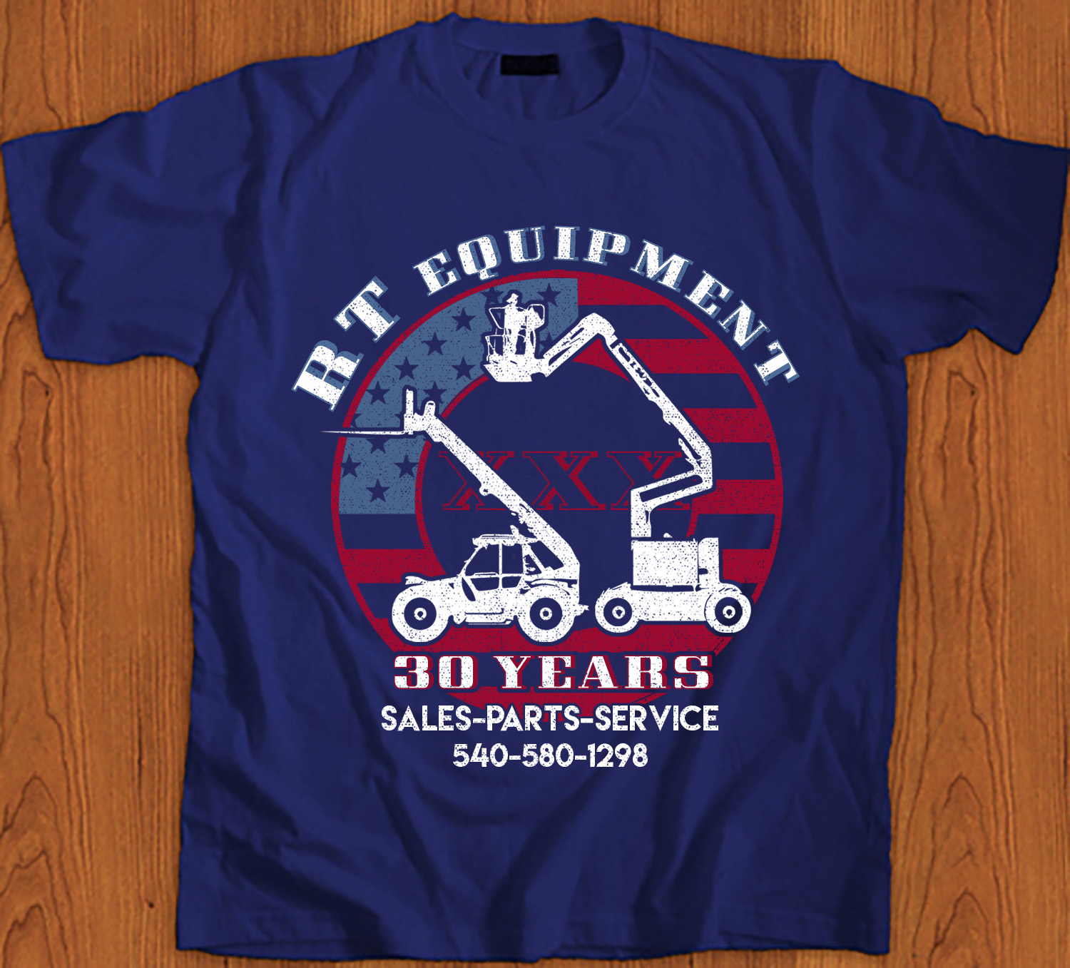 T-shirt Design by creative gravity for ROUGH TERRAIN EQUIP. llc. | Design #16825598