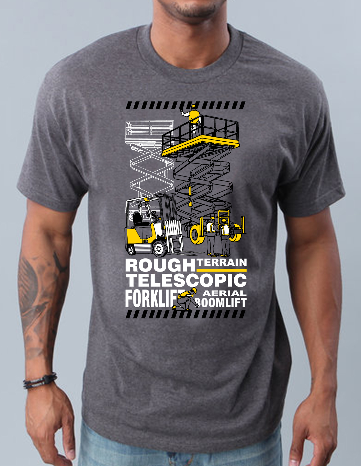 T-shirt Design by dexter 2 for ROUGH TERRAIN EQUIP. llc. | Design #16795878