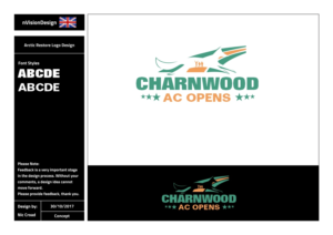 Charnwood AC Opens | Design de Logo par nvisiondesign.co.uk