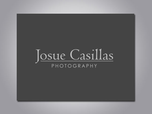 Logo Design by create for Josue Casillas Photography | Design #2661444