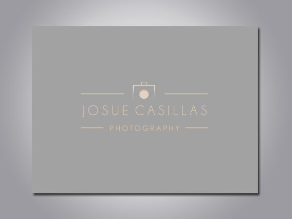 Logo Design by create for Josue Casillas Photography | Design #2661716