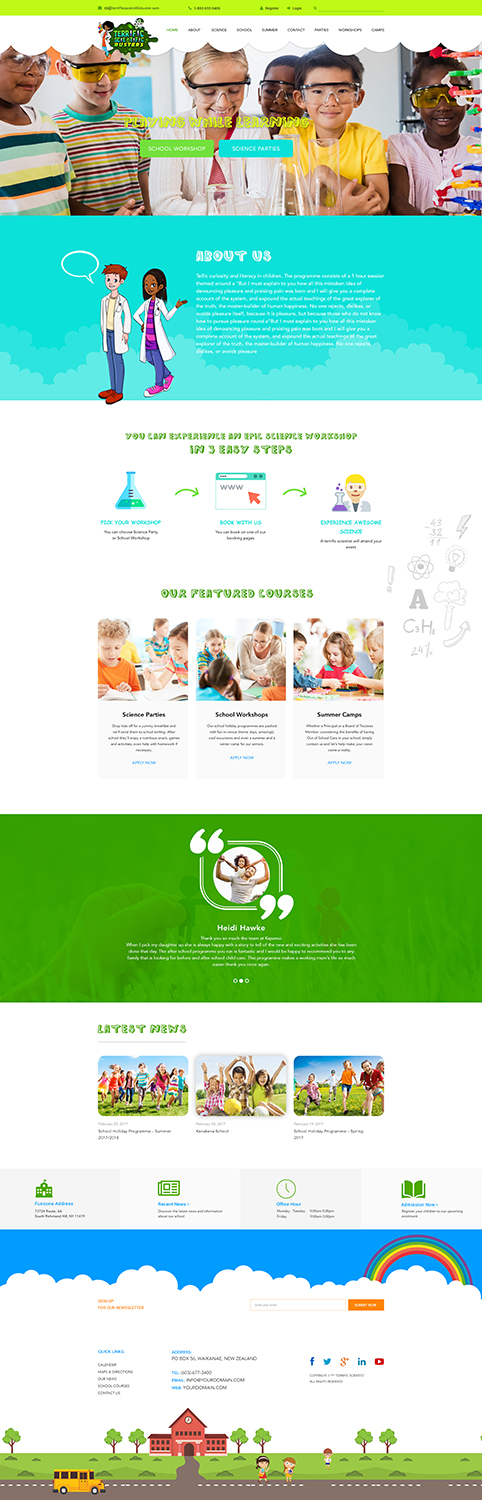 Web-Design von Lauren für dieses Projekt | Design #17301103