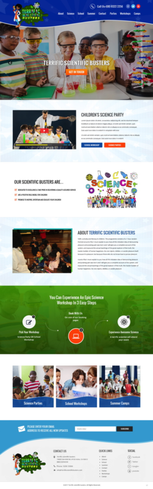 Web Design by pb for this project | Design: #17267466
