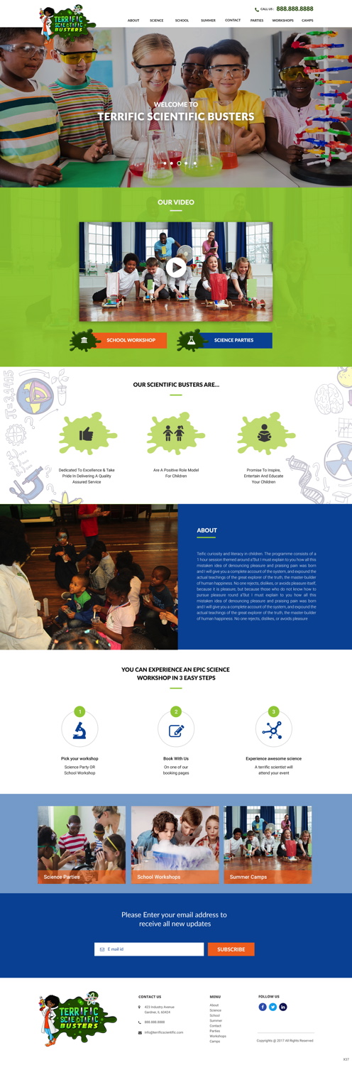 Web Design by pb for this project | Design #17267473