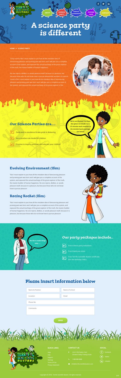Web Design by pb for this project | Design #17396411