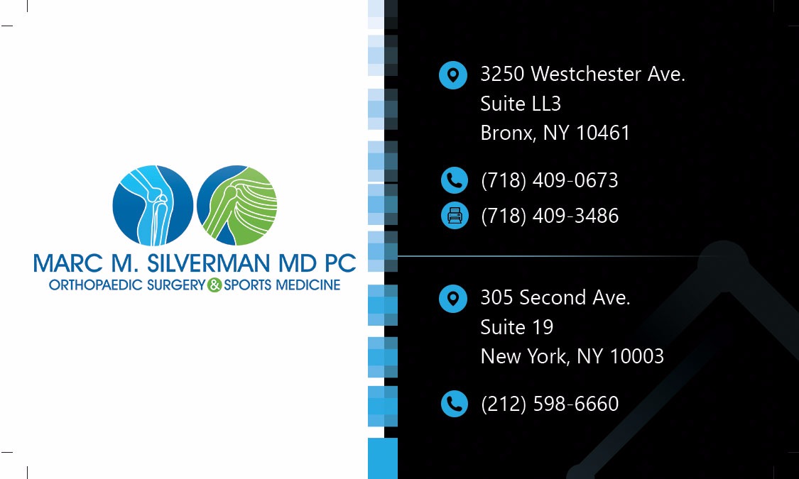 Business Card Design by Dev Kumar for Marc Silverman MD PC | Design #16716352