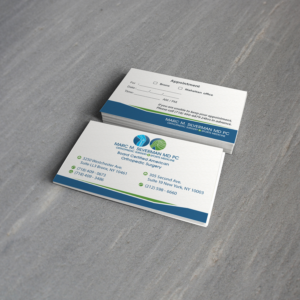 Design de Carte de Visite par MTu pour Marc Silverman MD PC | Design : #16633067