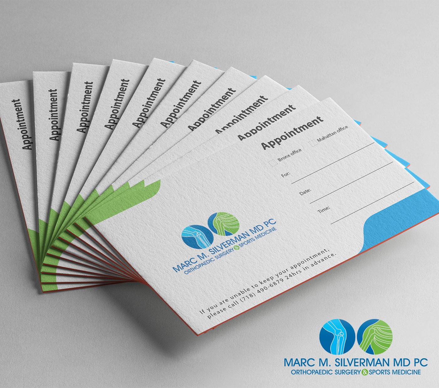 Business Card Design by hashen for Marc Silverman MD PC | Design #16670655