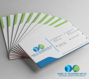 Business Card Design by hashen for Marc Silverman MD PC | Design: #16670656