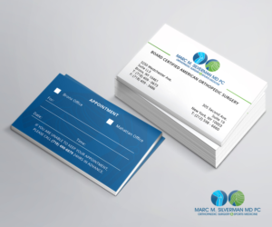Design de Carte de Visite par Abdul Haseeb pour Marc Silverman MD PC | Design : #16703710
