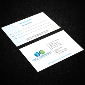 Business Card Design by Right_D for Marc Silverman MD PC | Design: #16657905