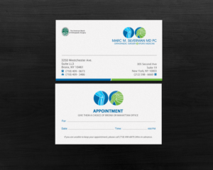 Business Card Design by Brand aid for Marc Silverman MD PC | Design #16603858