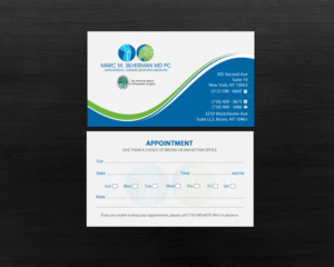 Business Card Design by Brand aid for Marc Silverman MD PC | Design: #16603864