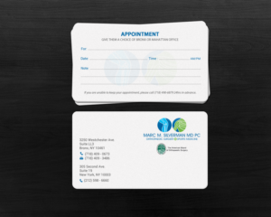 Business Card Design by chandrayaan.creative for Marc Silverman MD PC | Design: #16602460