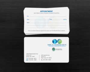 Business Card Design by chandrayaan.creative for Marc Silverman MD PC | Design: #16602461