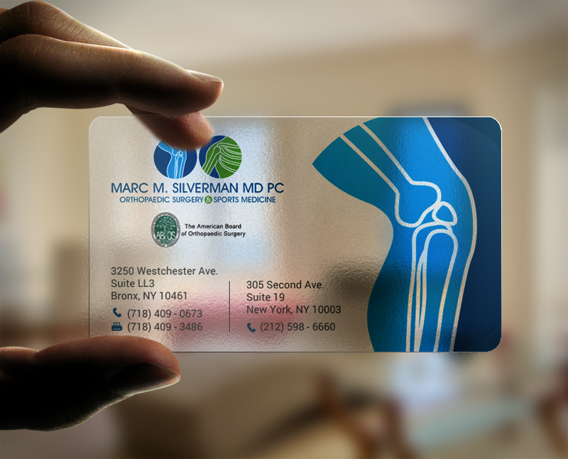 Business Card Design by chandrayaan.creative for Marc Silverman MD PC | Design #16602553