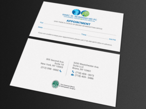 Design de Carte de Visite par chandrayaan.creative pour Marc Silverman MD PC | Design : #16602741