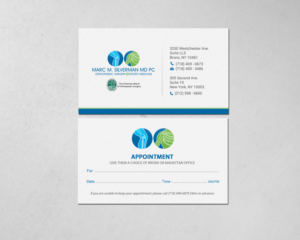 Design de Carte de Visite par chandrayaan.creative pour Marc Silverman MD PC | Design : #16602744