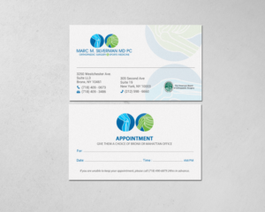 Design de Carte de Visite par chandrayaan.creative pour Marc Silverman MD PC | Design : #16602790