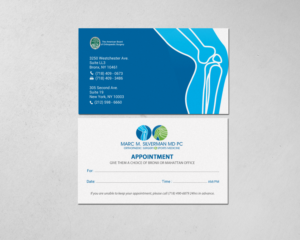 Design de Carte de Visite par chandrayaan.creative pour Marc Silverman MD PC | Design : #16602791
