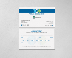 Design de Carte de Visite par chandrayaan.creative pour Marc Silverman MD PC | Design : #16603558