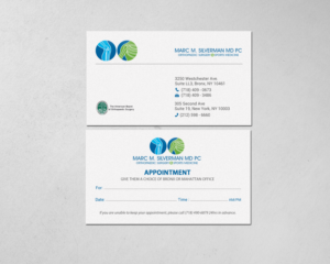 Design de Carte de Visite par chandrayaan.creative pour Marc Silverman MD PC | Design : #16603605