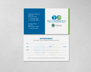 Design de Carte de Visite par chandrayaan.creative pour Marc Silverman MD PC | Design : #16603607