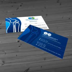 Business Card Design by Creative Jiniya for Marc Silverman MD PC | Design: #16600178