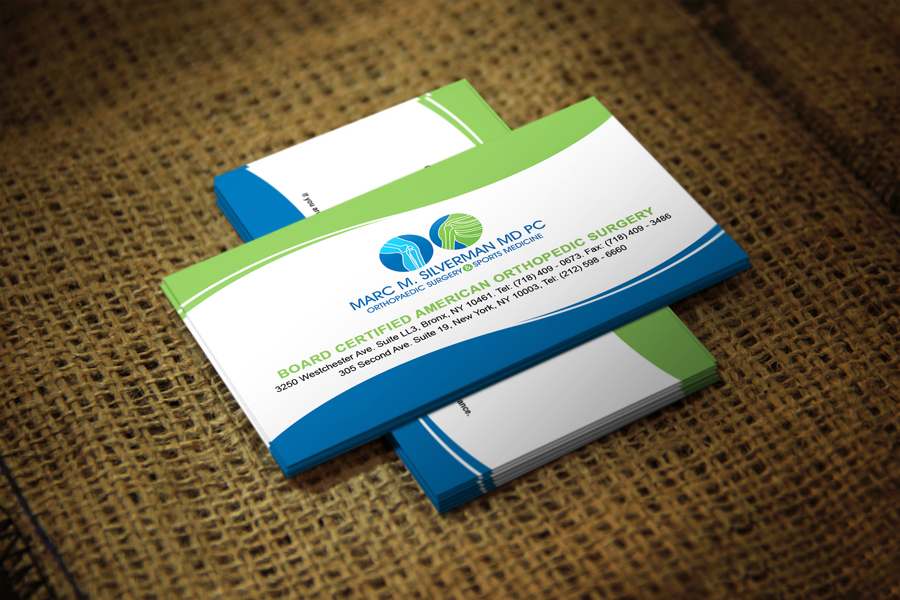 Business Card Design by riazuddinrony for Marc Silverman MD PC | Design #16660209