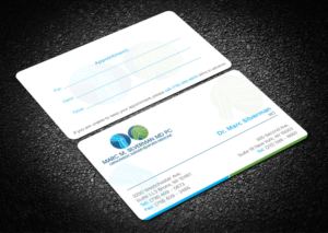 Design de Carte de Visite par Graphic Flame pour Marc Silverman MD PC | Design : #16601870
