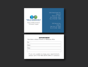 Business Card Design by Balayat843 for Marc Silverman MD PC | Design #16702971