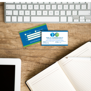 Business Card Design by Mike Rosales (@mrdzyn) for Marc Silverman MD PC | Design: #16714945