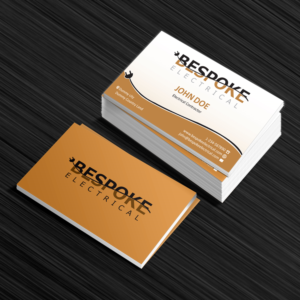 Business Card Design by Creative Jiniya for Bespoke Electrical Inc. | Design: #16680234