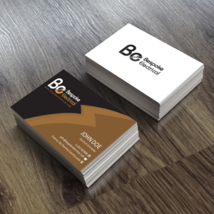 Business Card Design by Creative Jiniya for Bespoke Electrical Inc. | Design: #16680235