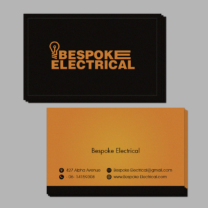 Business Card Design by codopoliz.solutions for Bespoke Electrical Inc. | Design: #16727324