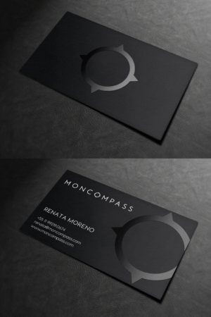 Business Card Design by INDIAN_Ashok for Mon compass | Design: #16614562