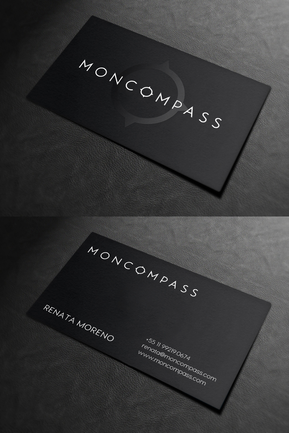 Business Card Design by INDIAN_Ashok for Mon compass | Design #16615258