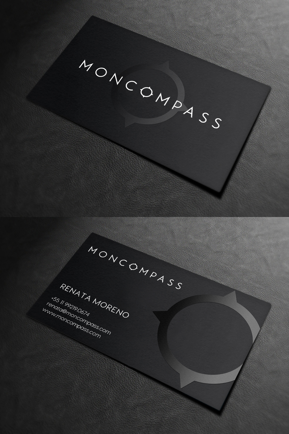Business Card Design by INDIAN_Ashok for Mon compass | Design #16615261