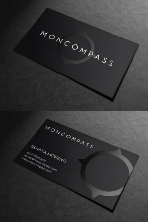 Business Card Design by INDIAN_Ashok for Mon compass | Design: #16615261