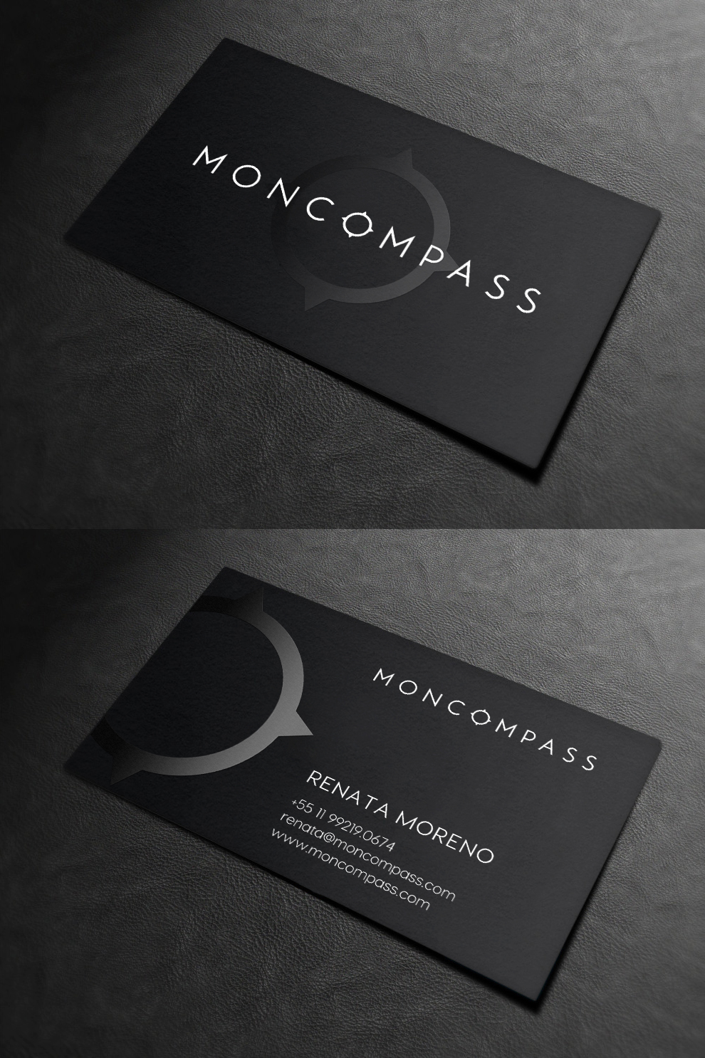Business Card Design by INDIAN_Ashok for Mon compass | Design #16615266