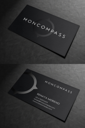 Business Card Design by INDIAN_Ashok for Mon compass | Design: #16615266