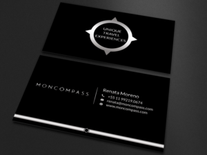 Business Card Design by SKYdesign for Mon compass | Design: #16608348