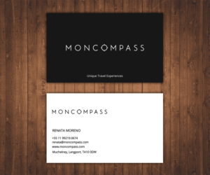 Business Card Design by Stylez Designz for Mon compass | Design: #16629249