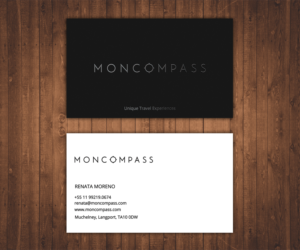Business Card Design by Stylez Designz for Mon compass | Design: #16629250