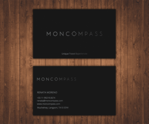 Business Card Design by Stylez Designz for Mon compass | Design: #16629251