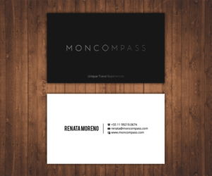Business Card Design by Stylez Designz for Mon compass | Design: #16629531