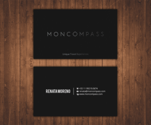 Business Card Design by Stylez Designz for Mon compass | Design: #16629532
