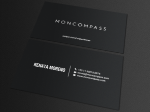 Business Card Design by chandrayaan.creative for Mon compass | Design: #16615014