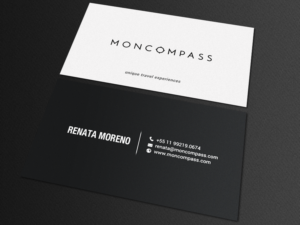 Business Card Design by chandrayaan.creative for Mon compass | Design: #16615015