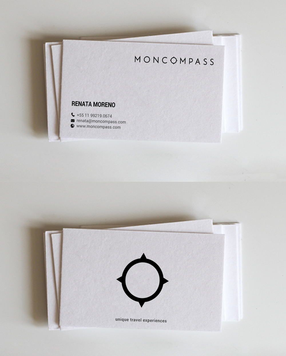 Business Card Design by chandrayaan.creative for Mon compass | Design #16617199